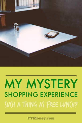 My Mystery Shopping Experience: Such a Thing as Free Lunch?