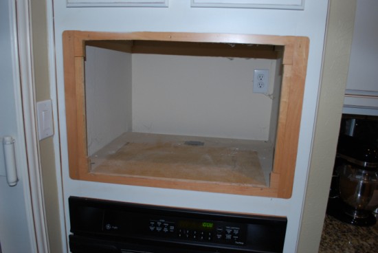Space for the New Microwave Install