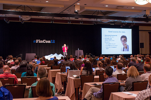 The Main Stage at FinCon12