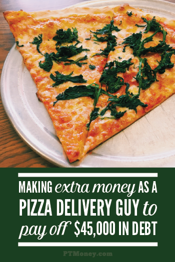 Listen to PT's podcast with Jeff. Jeff earned the extra cash he needed to get out of debt by delivering pizzas. Listen to his story and find out if delivering pizzas is the way for you to earn extra cash!