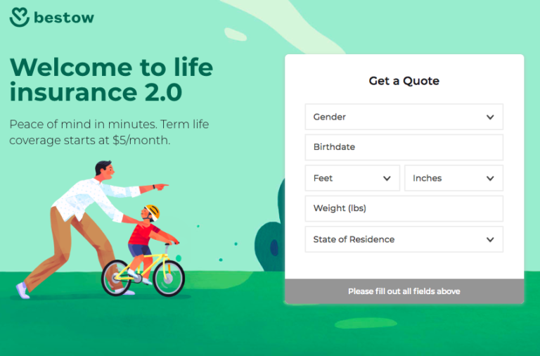 Bestow Life Insurance Review: Term Life Insurance in Minutes?
