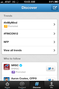 FinCon12 Trending on Twitter