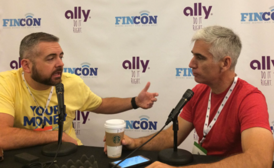 PT and Rob Berger at FinCon Master of Money Podcast