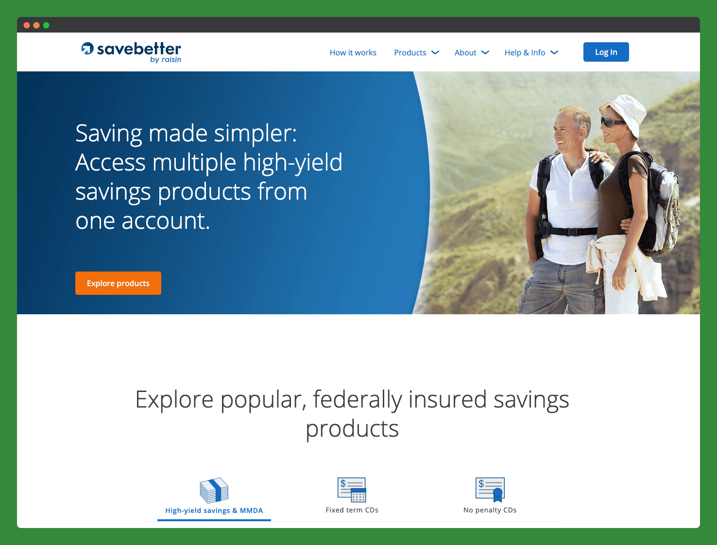 SaveBetter Home Page