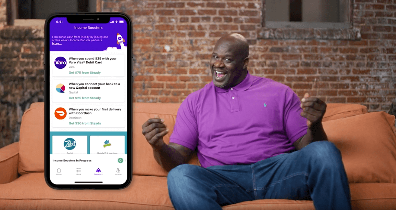 Shaq and the Steady App